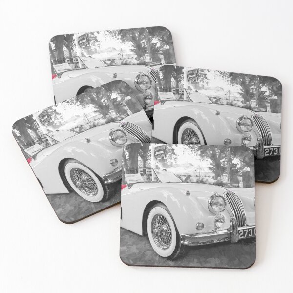 Item preview, 1956 White XK 140 MC OTS X141 designed and sold by RichFrancoCars.