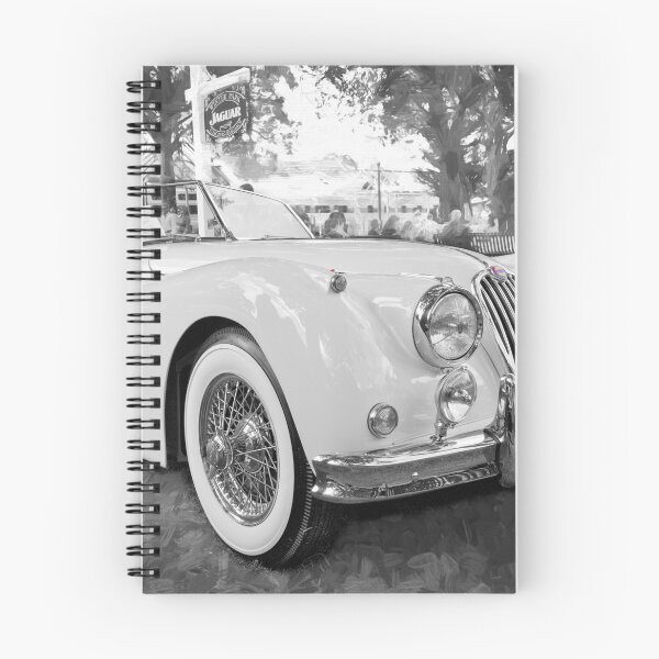 Item preview, 1956 White XK 140 MC OTS X141 designed and sold by RichFrancoCars.