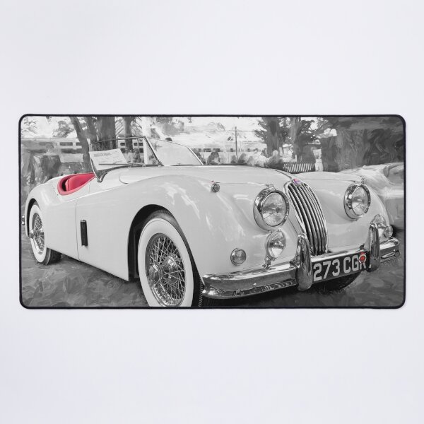 Item preview, 1956 White XK 140 MC OTS X141 designed and sold by RichFrancoCars.