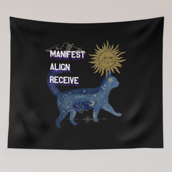 Item preview, MANIFEST, ALIGN, RECIEVE designed and sold by BLACK TEAHH.