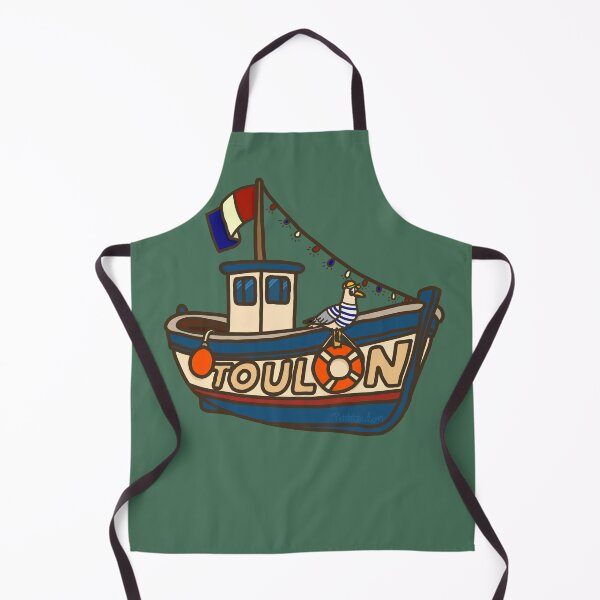 Item preview, Fishing boat Toulon and Gabian Rigolo designed and sold by petiteToulon.