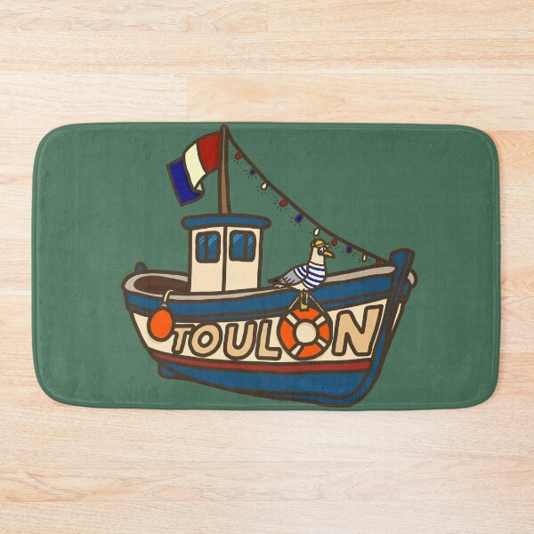 Item preview, Fishing boat Toulon and Gabian Rigolo designed and sold by petiteToulon.