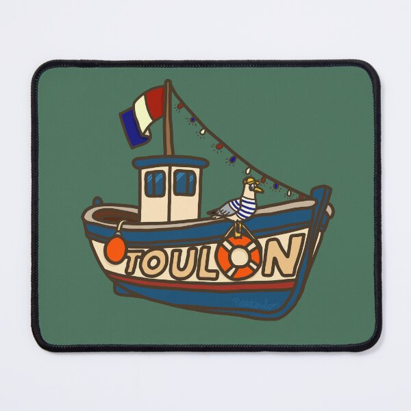 Item preview, Fishing boat Toulon and Gabian Rigolo designed and sold by petiteToulon.