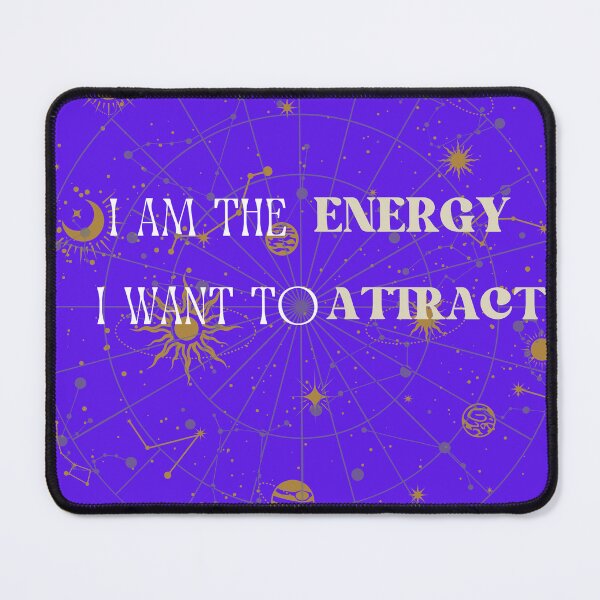 Item preview, I AM THE ENERGY I WANT TO ATTRACT designed and sold by BLACK TEAHH.