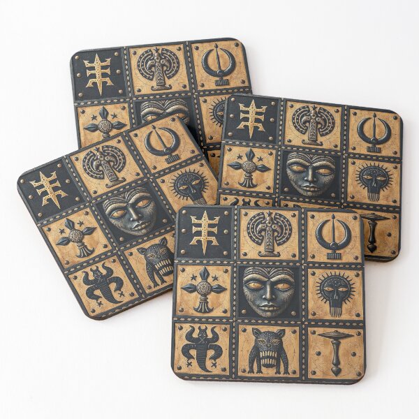 Item preview, Bold African Tribal Symbolism #4 designed and sold by BoBiloArt.