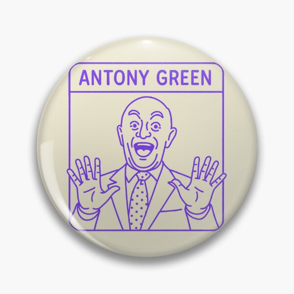 Item preview, Antony Green Bold Line Portrait designed and sold by zzz888.