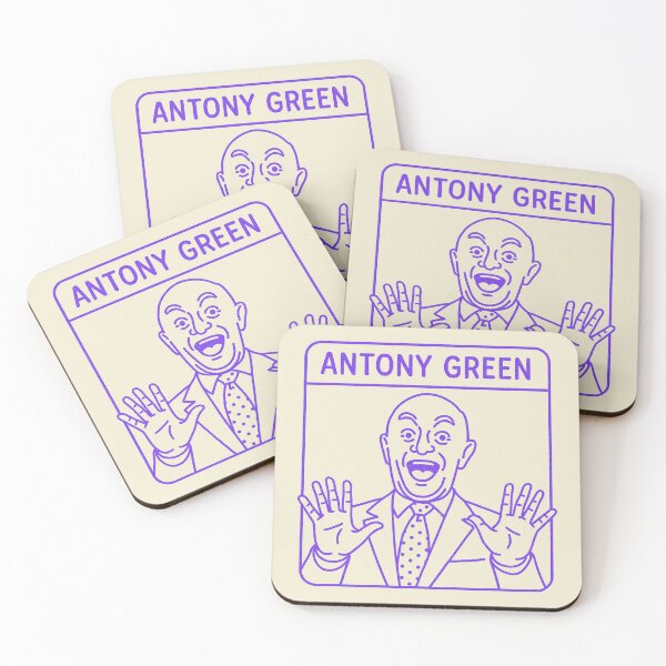 Item preview, Antony Green Bold Line Portrait designed and sold by zzz888.