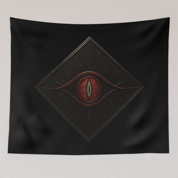 Item preview, Fantasy Heraldry Sauron designed and sold by Einkco.
