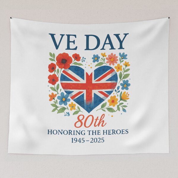 Item preview, VE Day UK 80th anniversary 2025 designed and sold by EASY Aadia.