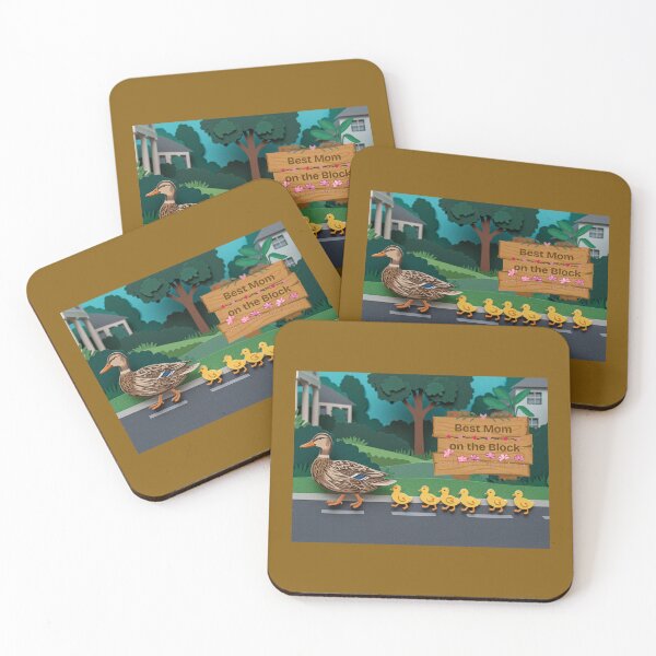 Item preview, Best Mom on the Block– Cute Mother Duck and Ducklings Mother's Day Gift designed and sold by skim3080.