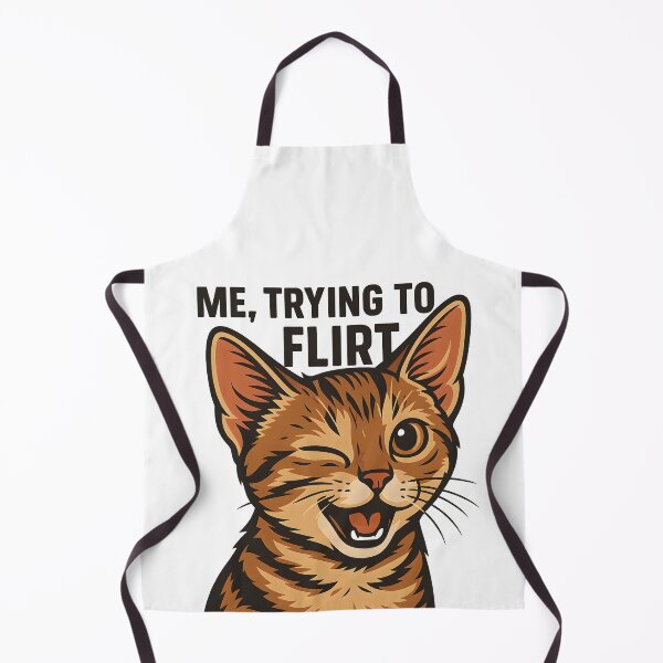 Artikelvorschau, Flirty Winking Cat Meme – Lustiges Flirt-Kitty-Design entworfen und verkauft von WAUZ.