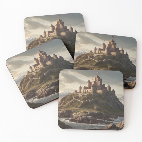 Item preview, Scottish medieval castle designed and sold by MerlinWear.