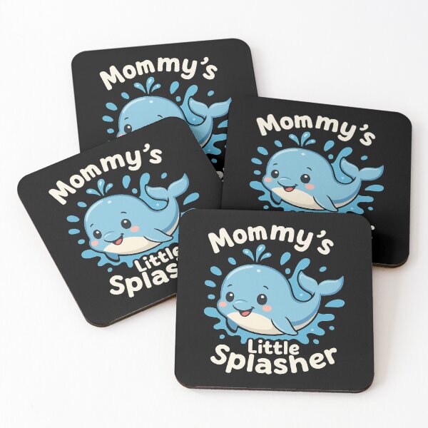 Item preview, Mommy's Little Splasher Cute Baby Whale designed and sold by HandicraftArt.
