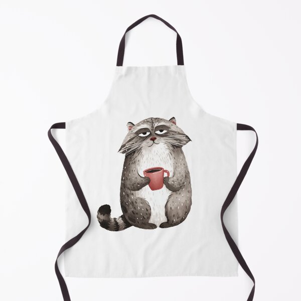 Item preview, Watercolor pallas cat | Cat with a coffee cup | Otocolobus manul | Morning cat | Cute manul cat 2 designed and sold by Yaremchuk.