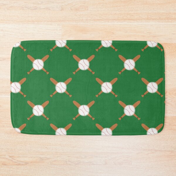 Item preview, Baseball and bats on green designed and sold by jebsicka.
