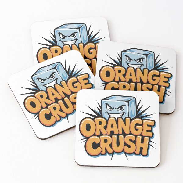 Item preview, Orange Crush - Evil ice cube designed and sold by SplashPixel.
