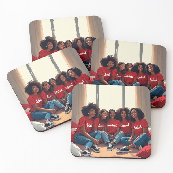 Item preview, SISTERHOOD IN RED designed and sold by alegnacreates.