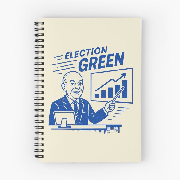 Item preview, Election Green Chart Presentation designed and sold by zzz888.