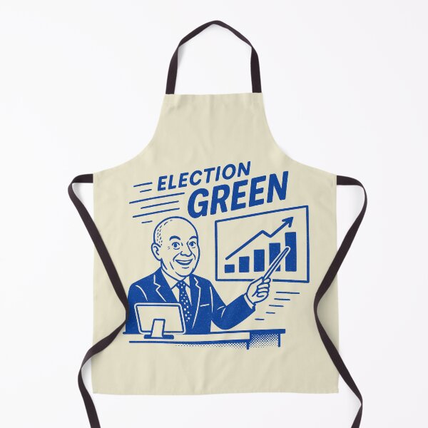 Item preview, Election Green Chart Presentation designed and sold by zzz888.
