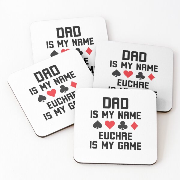 Item preview, Dad is my name euchre is my game funny euchre humor designed and sold by snowry.