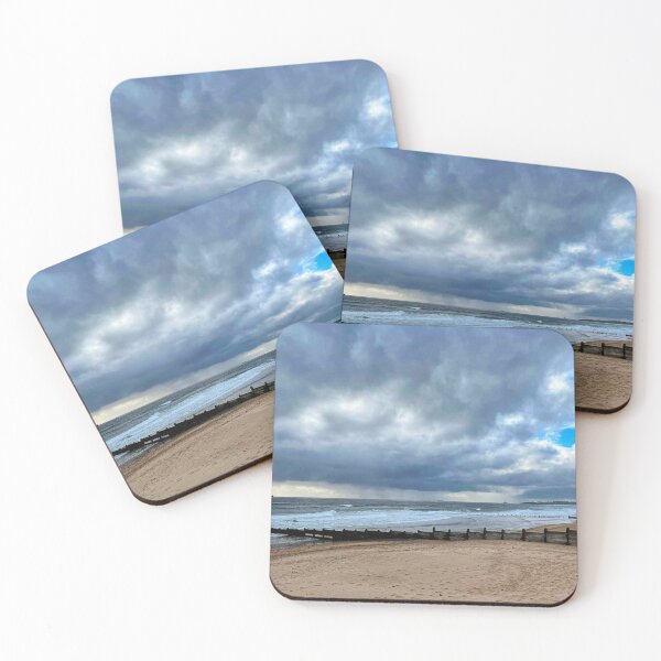 Item preview, Dynamic Blue Sky and Moody Sea at Blyth Beach designed and sold by Violaman.