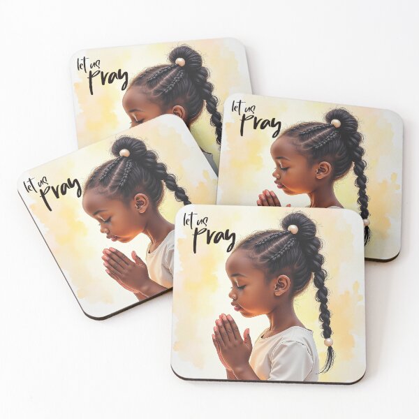 Item preview, LET US PRAY (LITTLE ONE) designed and sold by alegnacreates.
