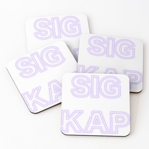 Item preview, Sigma Kappa (Sig Kap)Neon Sign Letters- PURPLE designed and sold by skybluepink studio.