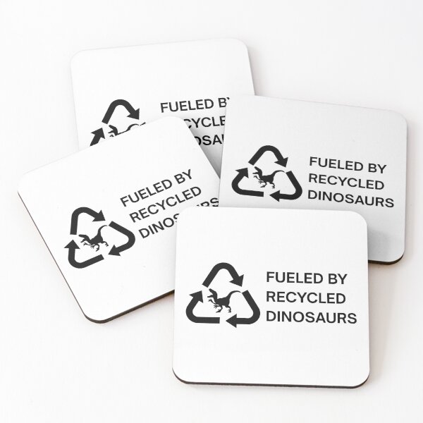 Item preview, Fueled By Recycled Dinosaur designed and sold by Alberto Dominguez.
