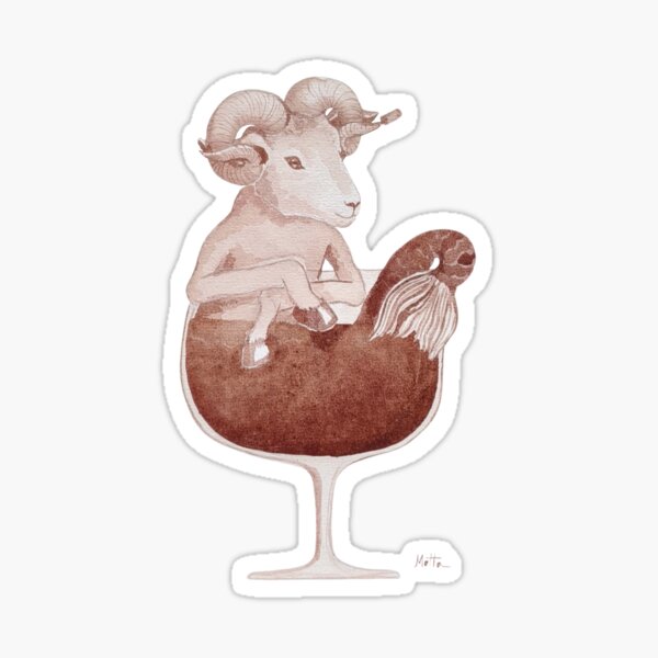Item preview, Oeno-Astrology: Capricorn in Wine  designed and sold by vinsurtoile.