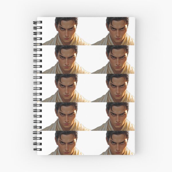 Item preview, Intense Portrait of a Young Man in Traditional Attire designed and sold by ART ATTACK ZONE.