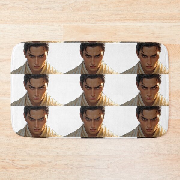 Item preview, Intense Portrait of a Young Man in Traditional Attire designed and sold by ART ATTACK ZONE.