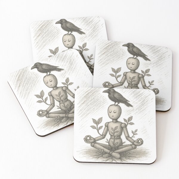 Item preview, Mr. Stickman Meditates  designed and sold by Asbiell.