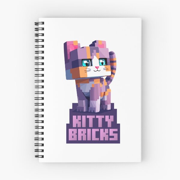 Item preview, Kitty Bricks – Cute Pixelated Block Kitty for Gamers & Cat Lovers designed and sold by FiesterArt.