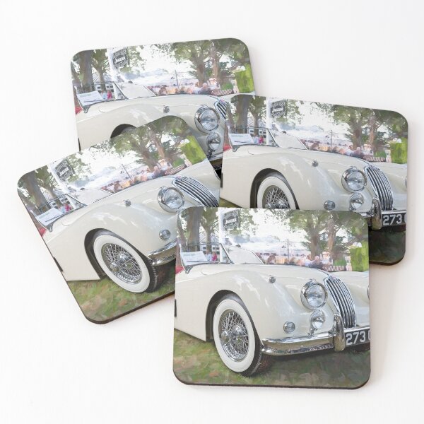 Item preview, 1956 White XK 140 MC OTS X142 designed and sold by RichFrancoCars.