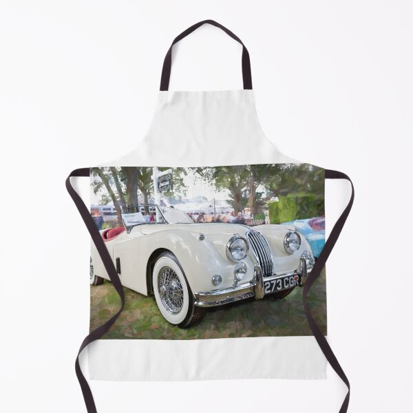 Item preview, 1956 White XK 140 MC OTS X142 designed and sold by RichFrancoCars.
