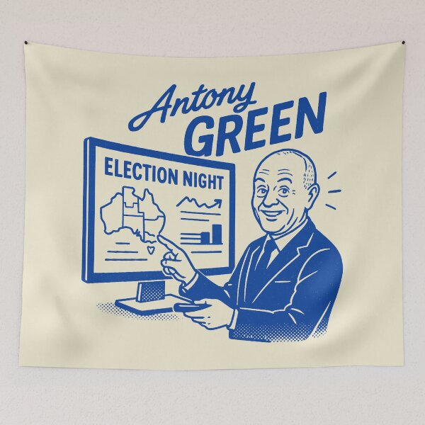 Item preview, Antony Green Election Night Live designed and sold by zzz888.