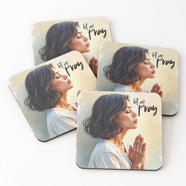 Item preview, LET US PRAY (HIS PLAN FOR ME) designed and sold by alegnacreates.