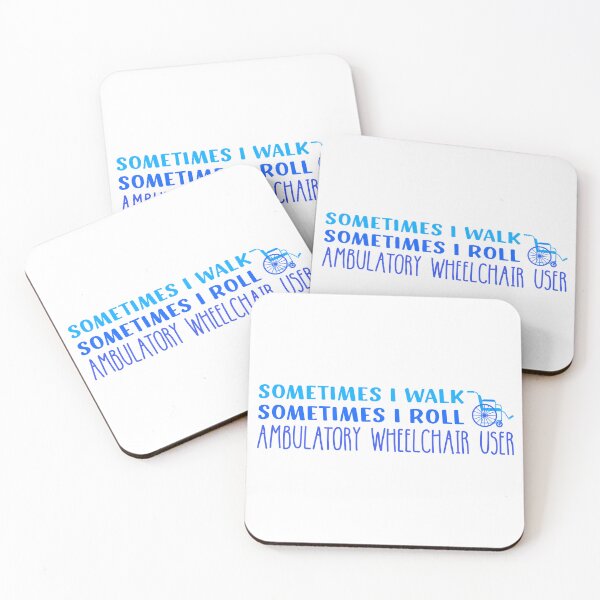 Item preview, Sometimes I Walk Sometimes I Roll Ambulatory Wheelchair User designed and sold by Alberto Dominguez.