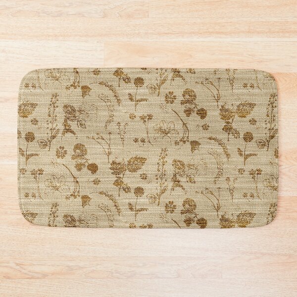 Item preview, Botanic on juta  designed and sold by Alessandro Remo Mazzoni Remotextiles.
