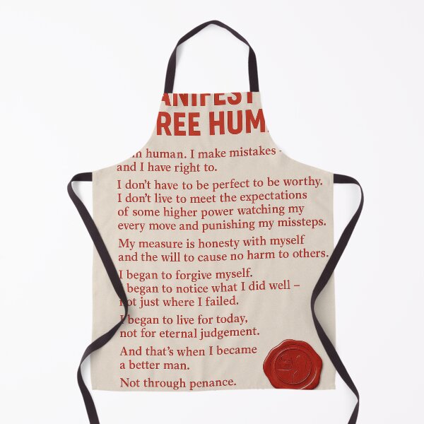 Item preview, Manifest of a Free Human designed and sold by LOGOSINTERIUM.