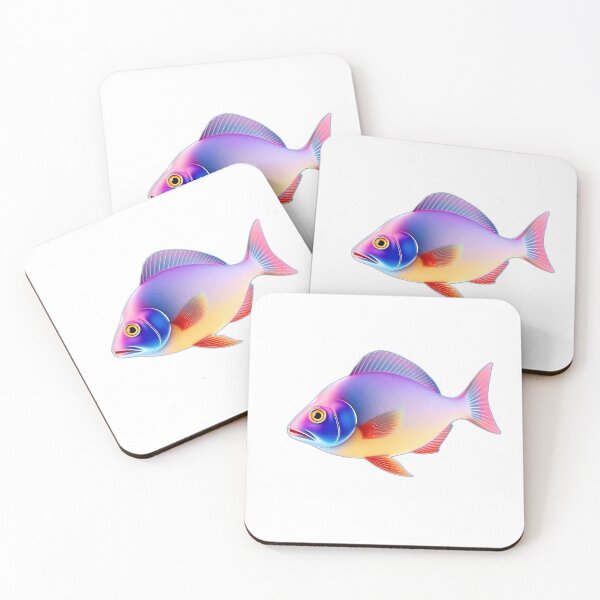 Item preview, Underwater Life Colorful Coral Reef Fish Illustration designed and sold by ART ATTACK ZONE.