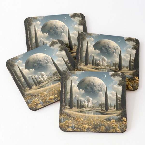 Item preview, Lunar Haven: A Celestial Meadow designed and sold by bloorose.