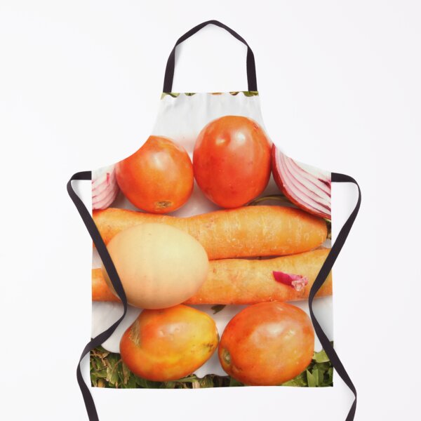Item preview, A plate of food with raw tomatoes,carrots,eggs and onions. designed and sold by Jamesk82.