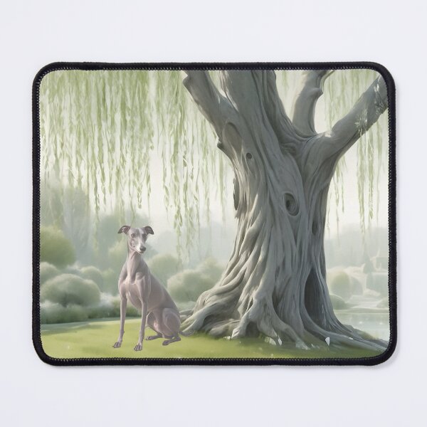 Item preview, Greyhound Under A Willow Tree designed and sold by NikkiBear67.