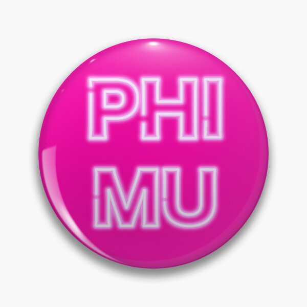 Item preview, Phi Mu Neon Sign Letters- LIGHT PINK designed and sold by skybluepink studio.