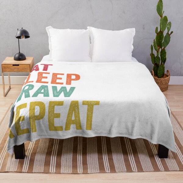Item preview, Eat Sleep Draw Repeat designed and sold by SarahJisri.