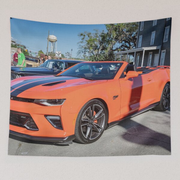 Item preview, 2018 Orange Chevrolet Camaro SS Convertible X200 designed and sold by RichFrancoCars.