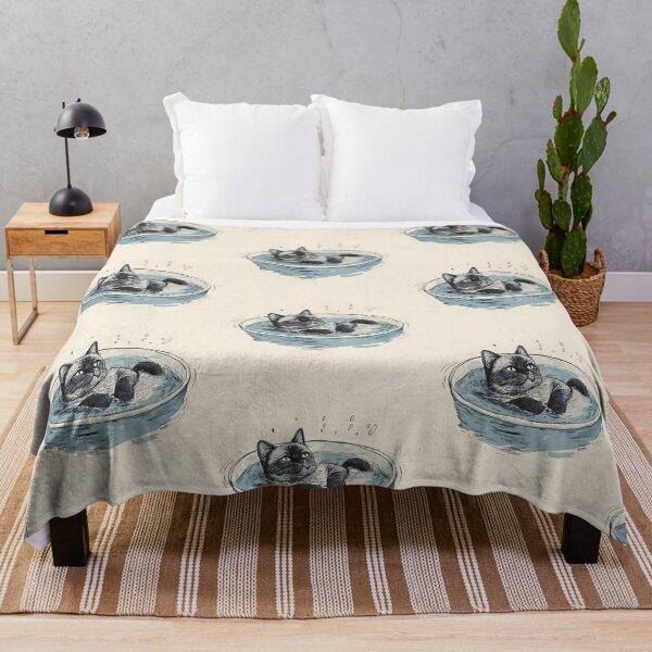 Item preview, Siamese Cat Spa Day designed and sold by Kollibri.