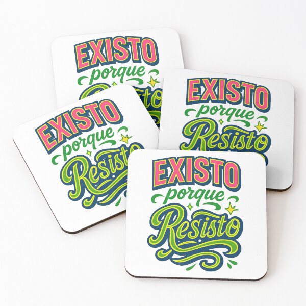 Item preview, I exist because I resist designed and sold by Quepepa.