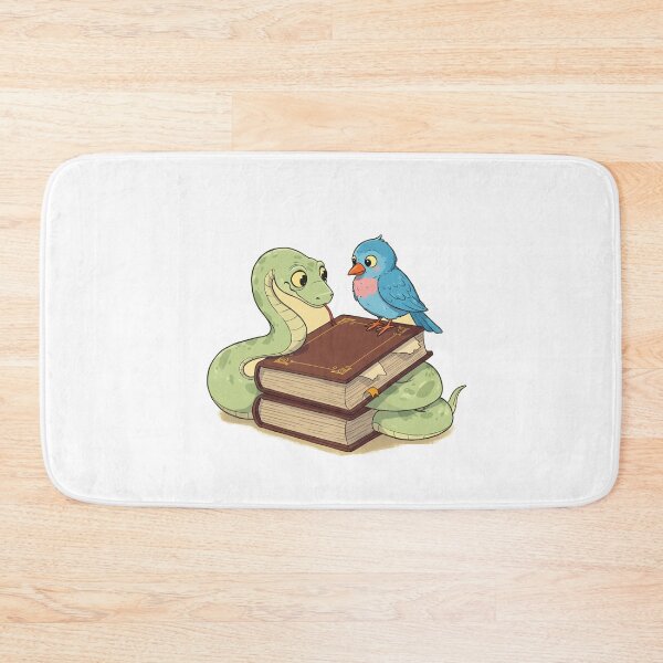 Item preview, Wise Snake and Bird on a Book designed and sold by Alta-store.